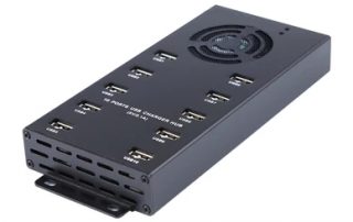 10 Ports USB Type C Industrial Hub – Charge & Sync