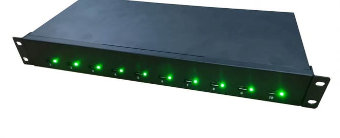 20-Port USB Charger