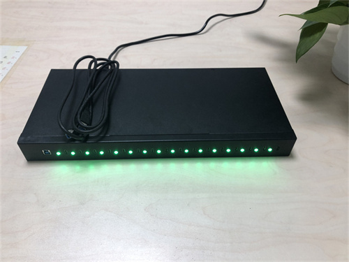 16-Port USB-C Sync Charging Hub Station With 5V 40A 200W USB Charger Output