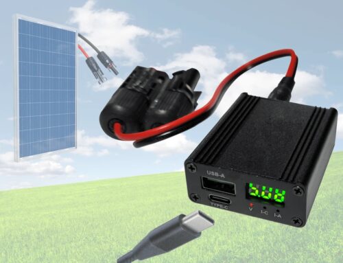 Multi-ports Solar-powered USB charger