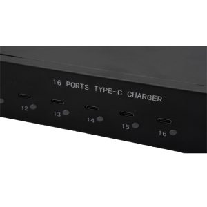 USB Type C Charger Rackmount Hub 16 Ports