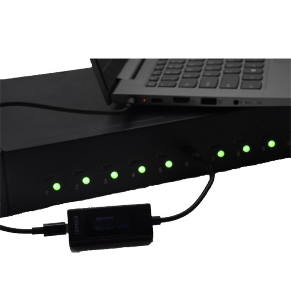 10Port USB 3.0 Hub and Charger ladagogo Industrial Charges & Syncs