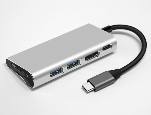6 in 1 USB 3.1 Hub with Card Reader T299 – Multi-Function USB-C Connectivity Solution