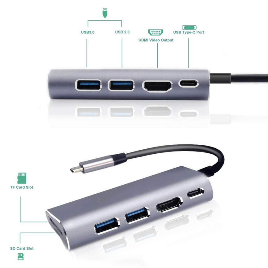 T299 USB 3.1 hub with integrated card reader
