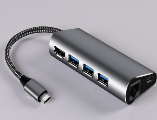 6 in 1 USB 3.1 Hub with HDMI & RJ45 Adapter T291