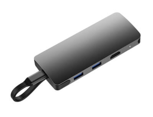 6-in-1 USB-C Docking Station T260 – NVMe & SATA SSD Hub