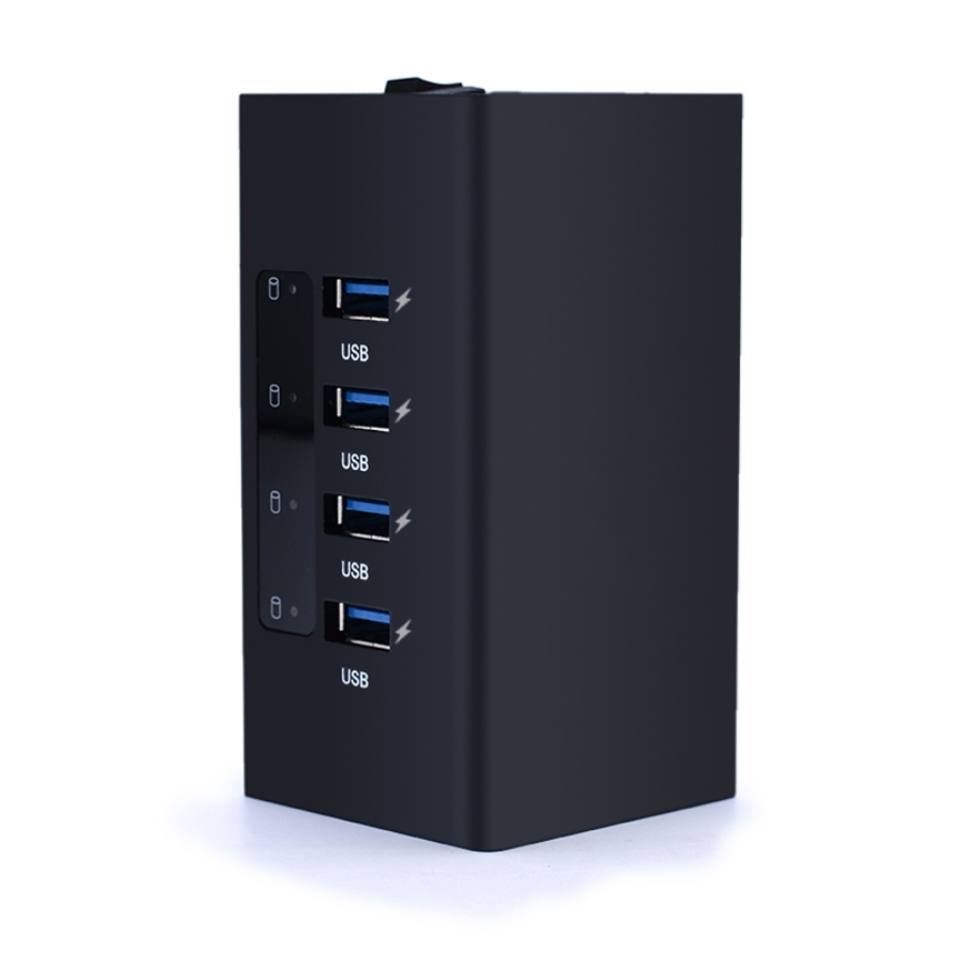 B-04A four-port USB 3.0 hub front view