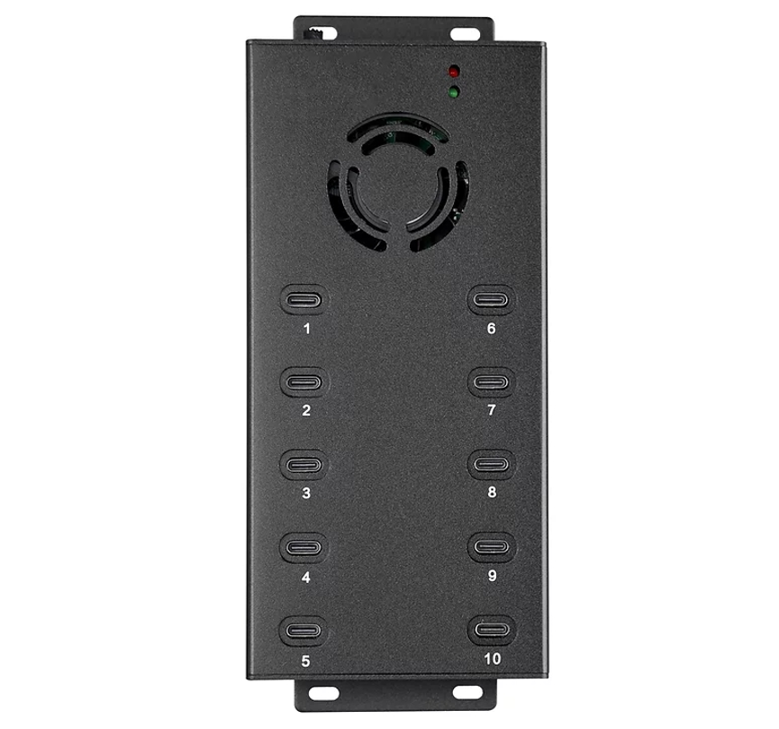 10 Ports Type C Charger with 10 USB Type C ports