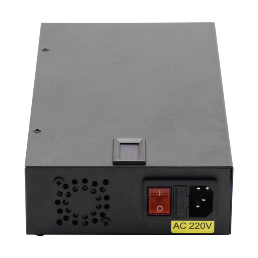 10 Ports USB Charging Station rear view