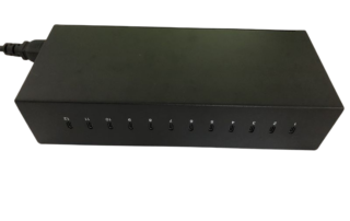 12 Ports Type C Charger 250W front view