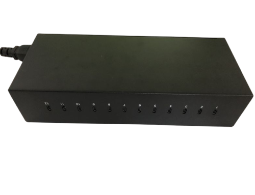 12 Ports Type C Charger 250W: Fast and Intelligent Multi-Device Charging