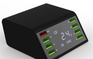LC-838W 8 Ports USB Charger with Wireless Charging