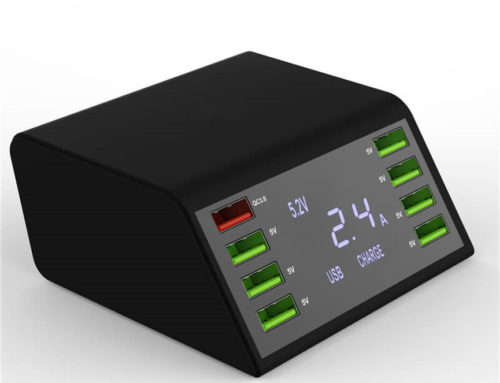 8 Ports USB Charger with Wireless Charging LC-838W