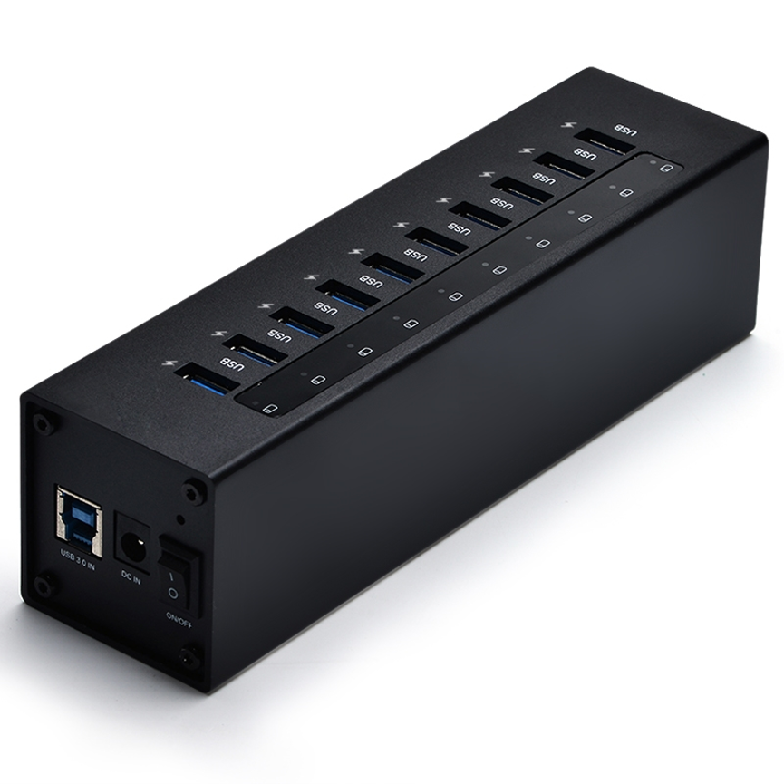 10 Port USB 3.0 HUB B-10A with 10 USB 3.0 ports