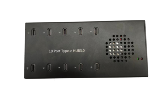 10 Port Sync&Charge HUB 120W TH-10A front view