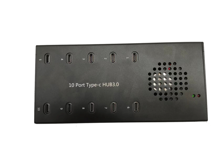 10 Port Sync&Charge HUB 120W TH-10A front view
