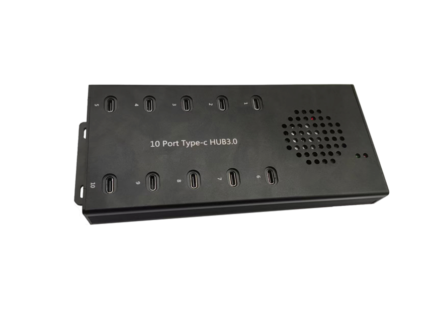 10 Port Sync&Charge HUB 120W TH-10A front view