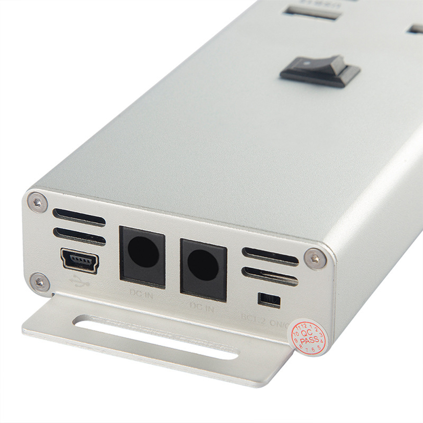 16 Port USB 2.0 HUB aluminum housing and mounting bracket